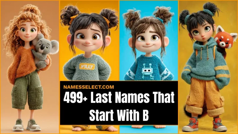 499+ Last Names That Start With B: Rare, Cool, Unique, Famous, Family Names Revealed 