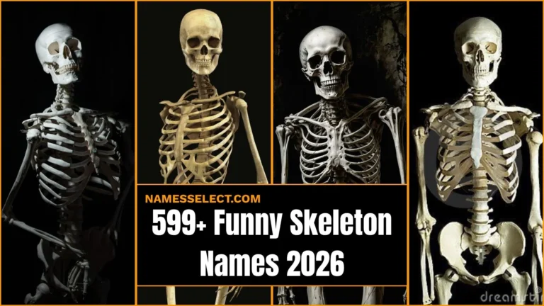 599+ Funny Skeleton Names (2026 List) That Will Crack You Up!