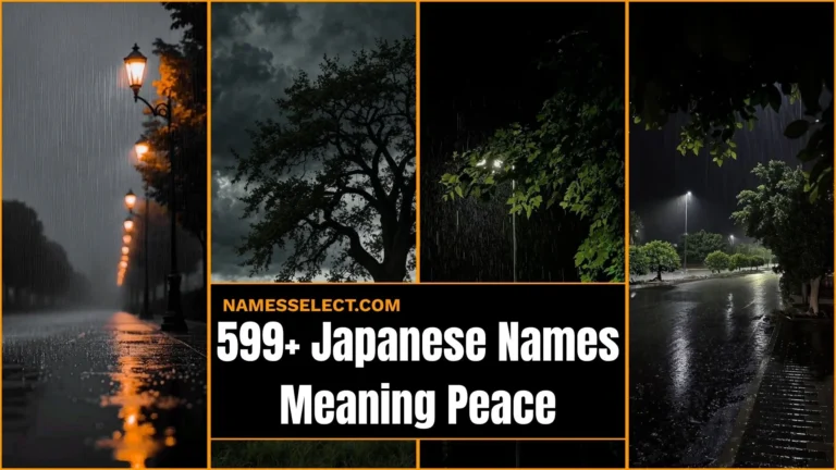 599+ Japanese Names Meaning Peace: You Will Instantly Fall In Love With
