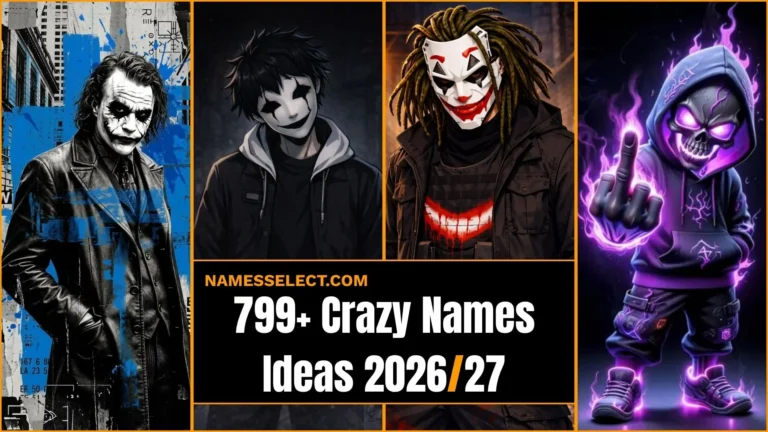 799+ Crazy Names: You Won’t Believe Exist Boys, Girls, Animals, Football & More 