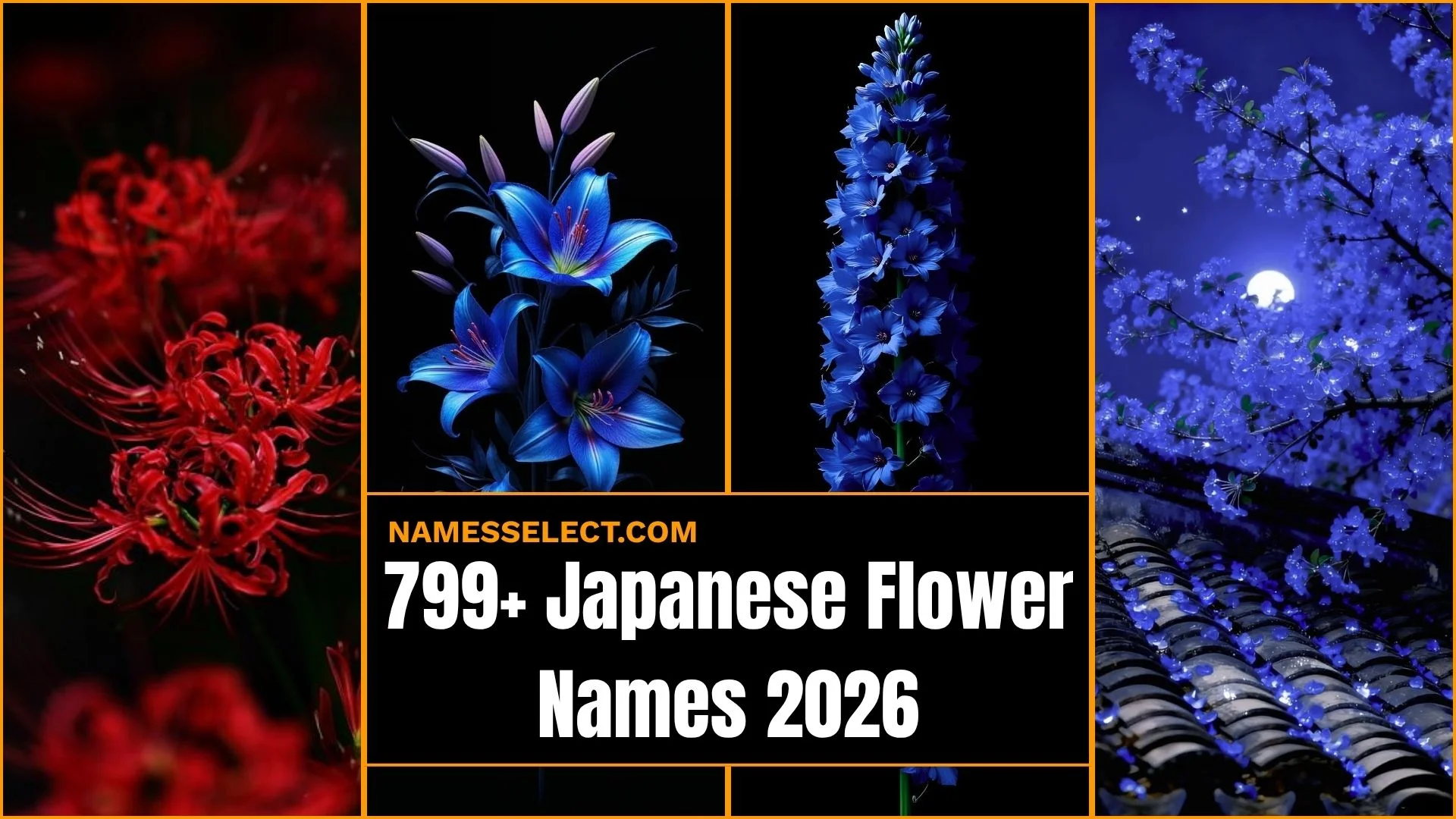 799+ Japanese Flower Names: That Feel Magical, Beautiful, Rare And Surprisingly Meaningful 