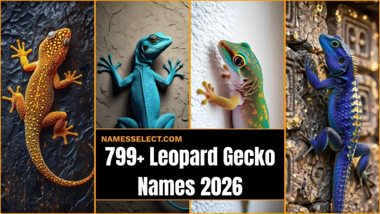 799+ Leopard Gecko Names You Will Instantly Love: Cute, Funny, Cool And Rare Picks Inside 